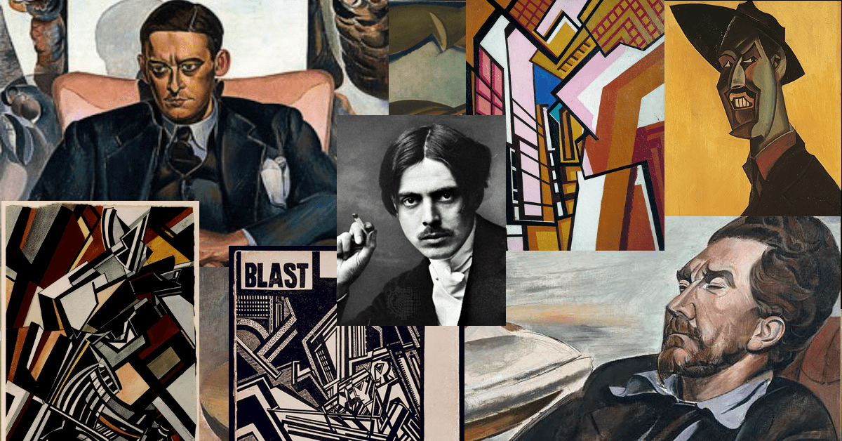 wyndham-lewis-vorticists